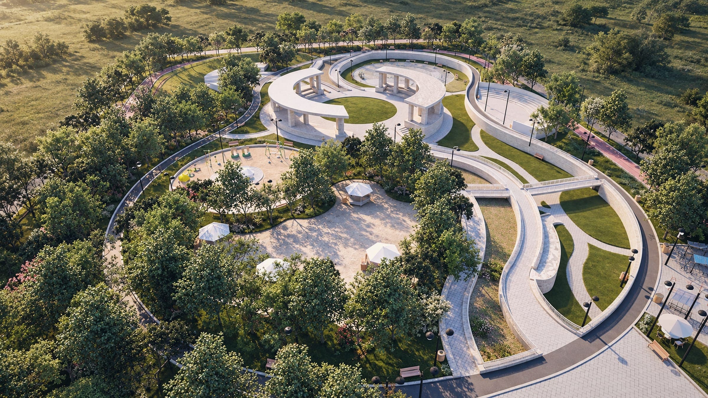 A park for the whole neighbourhood