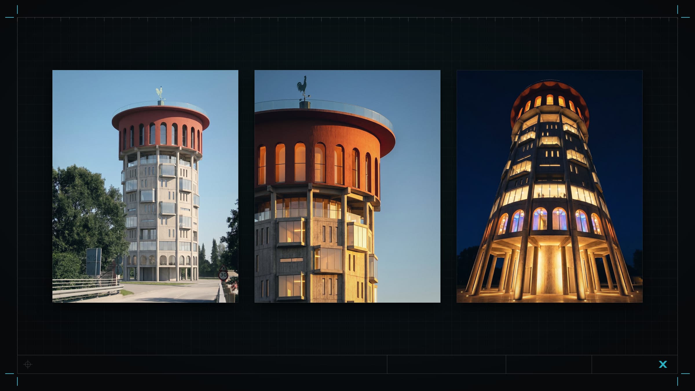A water tower, given a second life